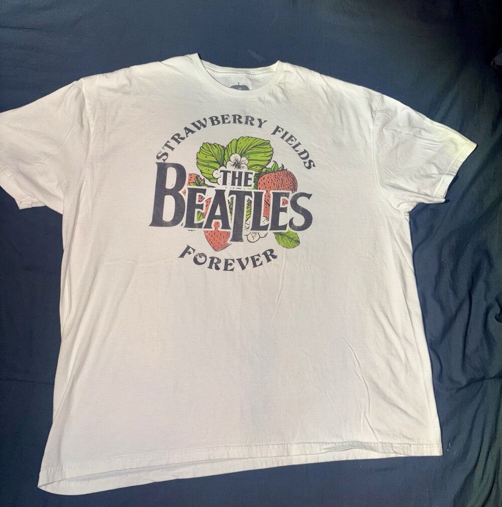 Official The Beatles Strawberry Fields Forever shirt size XXL